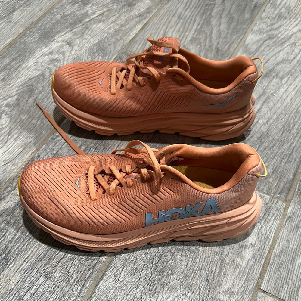 Hoka Kids Orange Running Shoes